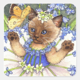 Pegatinas de Bluebell Kitten