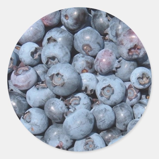 Pegatinas de Blueberry (Anverso)