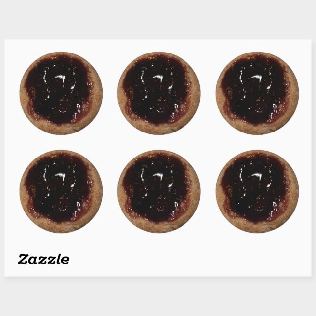 Pegatinas de Blueberry Kolache (Hoja)
