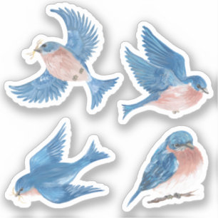 Pegatinas de Bluebird Vinyl