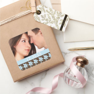 Pegatinas de boda con tu foto