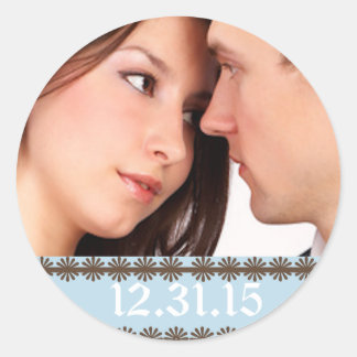 Pegatinas de boda con tu foto