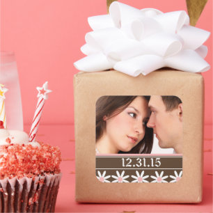 Pegatinas de boda con tu foto