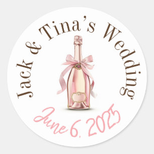 Pegatinas de boda personalizadas