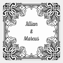 Pegatinas de boda personalizadas