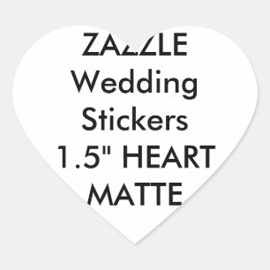 Pegatinas de boda personalizados COART MATTE (20 p