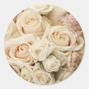 Pegatinas de boda Rosa