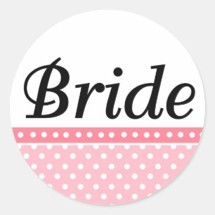 Pegatinas de bodas de novias