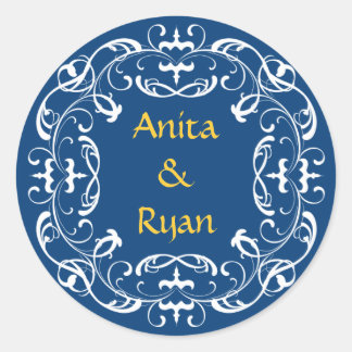Pegatinas de bodas - Romance