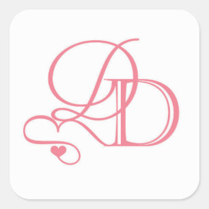 Pegatinas de bolsos de bienvenida de Dana y David