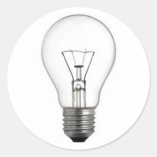 Pegatinas de bombillas (Anverso)