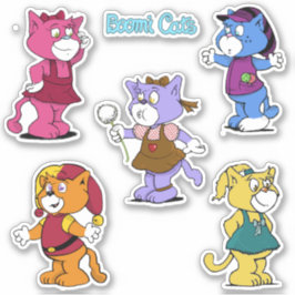 Pegatinas de Boomi Cats