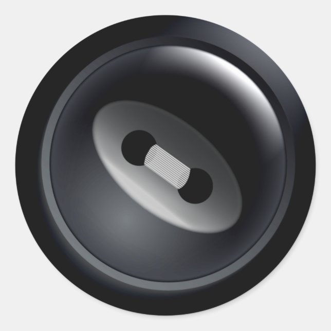 Pegatinas de botón negro (Anverso)