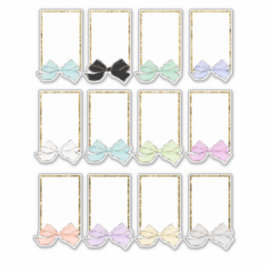 Pegatinas de Bow Planner