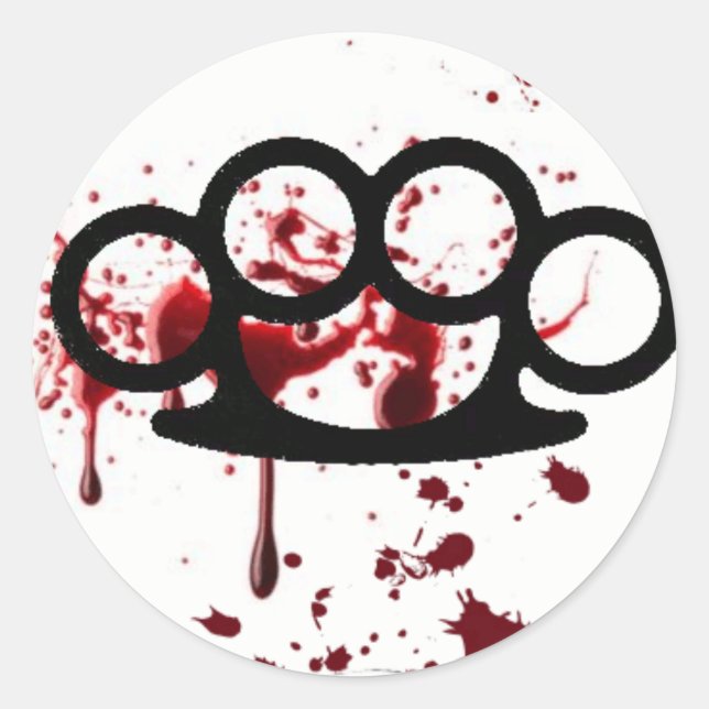 Pegatinas de Brass Knuckle (Anverso)