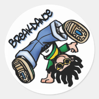 Pegatinas de breakdance