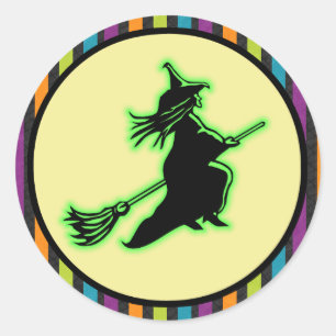 Pegatinas de Brujas de Halloween