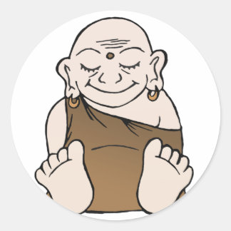 Pegatinas de Buda Feliz