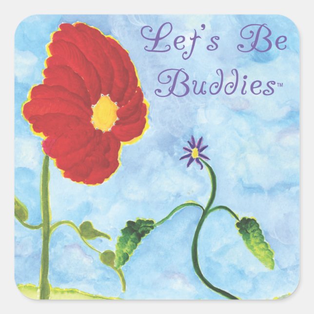 Pegatinas de Buddy (Anverso)