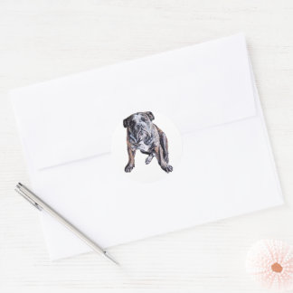 Pegatinas de bulldog Personalizado Pegatinas de Bu