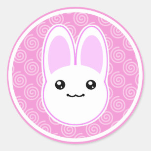 Pegatinas de Bunny Rabbit Usagi Kawaii