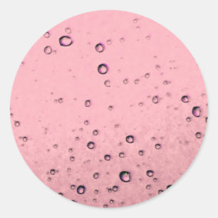 Pegatinas de burbuja rosa