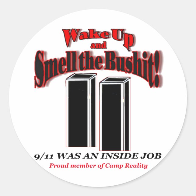 pegatinas de Bushit (Anverso)