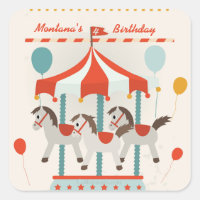 Pegatinas de caballos Carousel