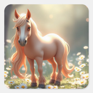 Pegatinas de caballos de compañía