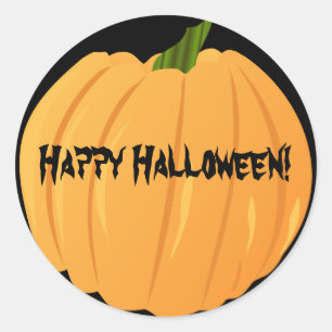 Pegatinas de calabaza de personalizable
