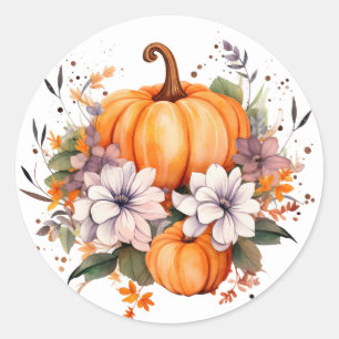 Pegatinas de Calabaza del Otoño