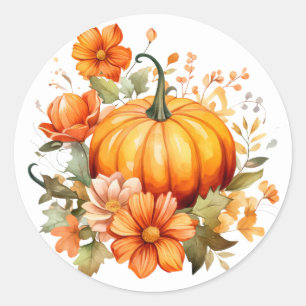 Pegatinas de Calabaza del Otoño