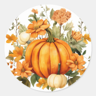 Pegatinas de Calabaza del Otoño