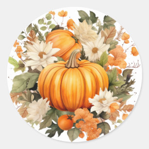 Pegatinas de Calabaza del Otoño