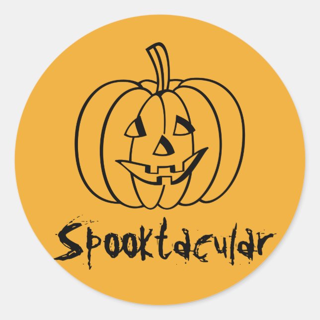 Pegatinas de calabaza en Spooktacular de RoseWrite (Anverso)