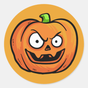 Pegatinas de calabazas de Halloween 2