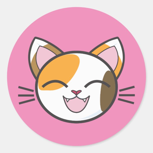 PEGATINAS de CALICO CAT (Anverso)