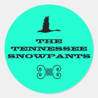 Pegatinas de Calzoncillos de nieve de Tennessee