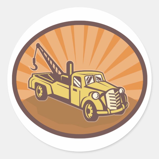 Pegatinas de Camión de remolque (Anverso)