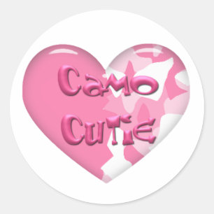 Pegatinas de Camo Cutie