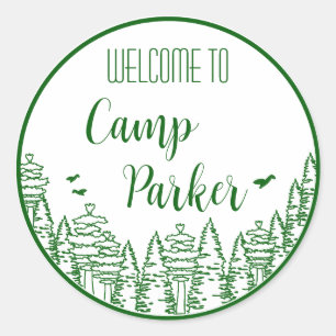 Pegatinas de Camp Bride Despedida de Soltera