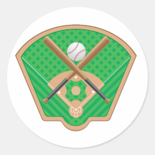 Pegatinas de Campo de Béisbol