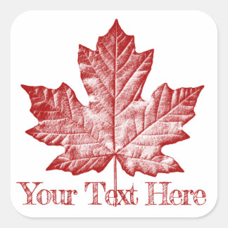 Pegatinas de Canadá personalizan a Pegatinas de ho
