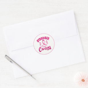 Pegatinas de cáncer de mama - Cinta rosada