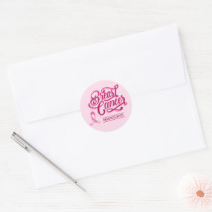 Pegatinas de cáncer de mama - Cinta rosada