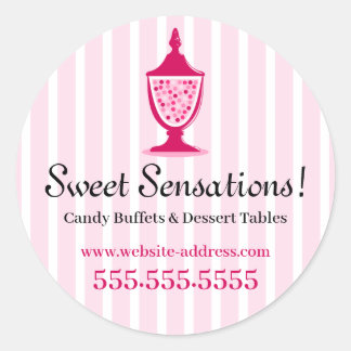 Pegatinas de Candy Buffet