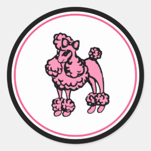 Pegatinas de Caniche