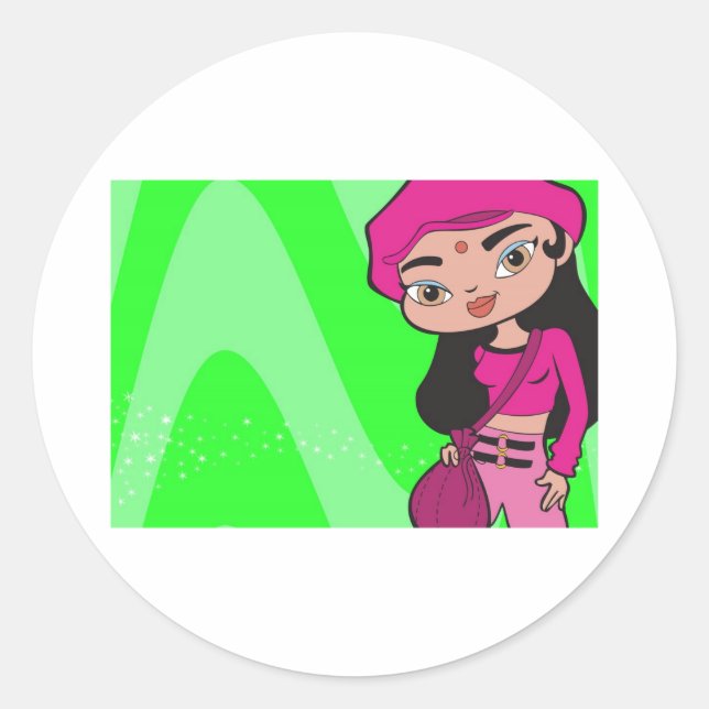 Pegatinas de Capricornio (Anverso)