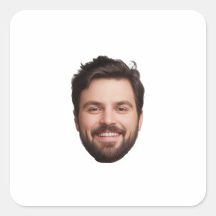 Pegatinas de Cara Personalizadas Impermeables
