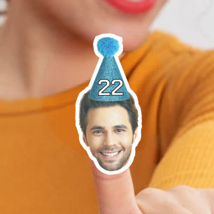 Pegatinas de cara personalizado cara foto personal